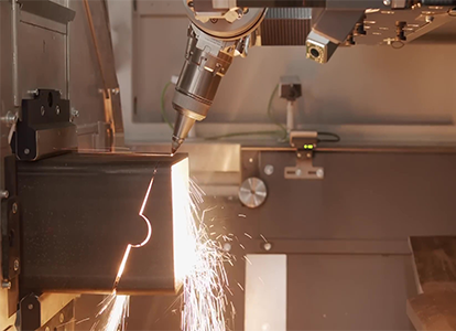 fiber laser cutting process