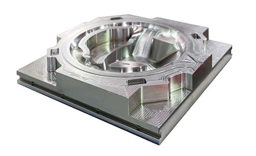 manufactured part using 4-Axis CNC Milling