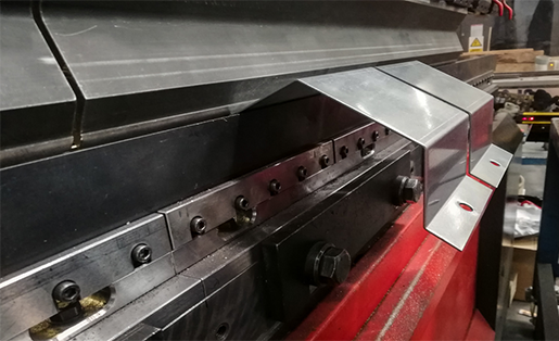 cnc bending process for sheet metal part