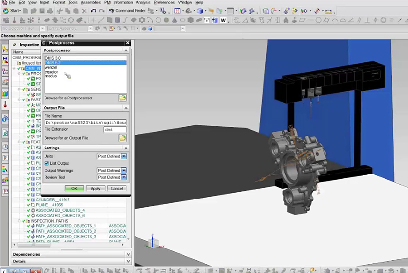 offline cmm programming process
