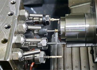 high-quality manufactured part using swiss turning