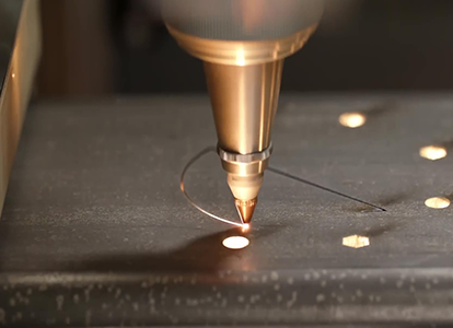 laser cutting process